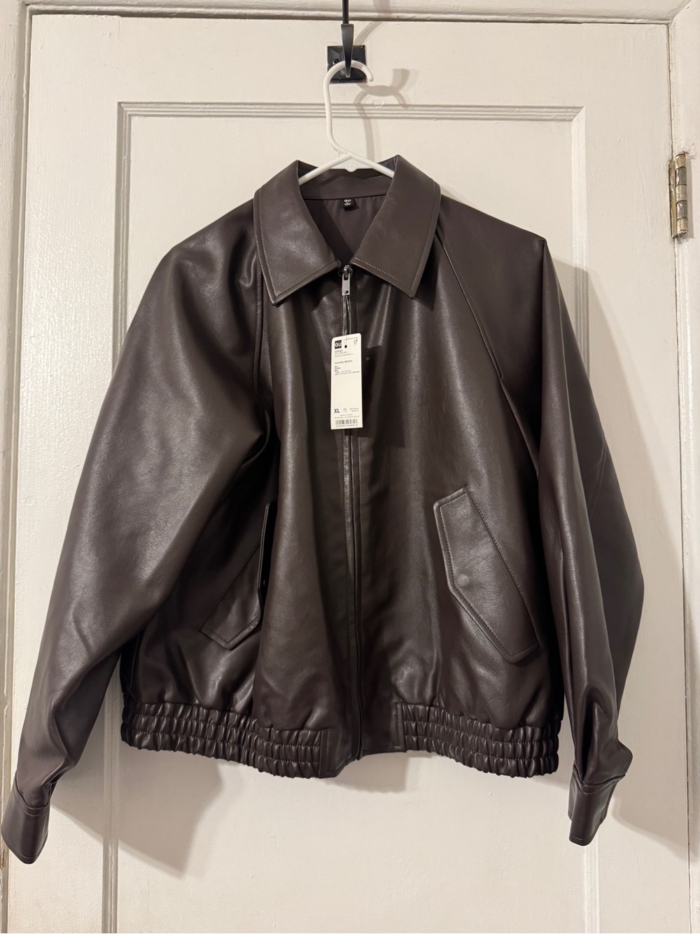 GU Brown jacket Sz XL